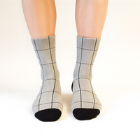 Doggy Bathroom Socks Gray